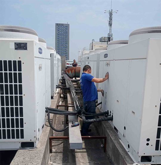 南阳市中央空调制热和不制冷系统维修方法